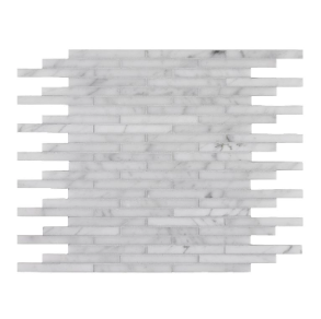 Bianco Venatino Mini Brick - marble tile
